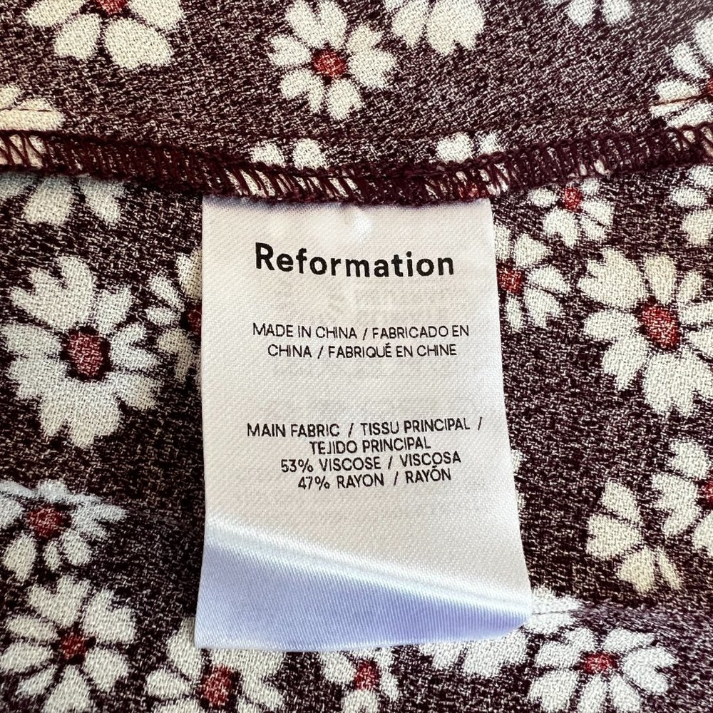 Reformation Tanis Dress in Geena - Picture 8 of 13